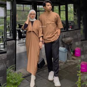 BAJU COUPLE KELUARGA MUSLIM TERBARU/KAFTAN GAMIS MEWAH ELEGAN/BAJU KAFTAN COUPLE/KAFTAN ANAK/KOKO ANAK/BAJU SERIMBIT