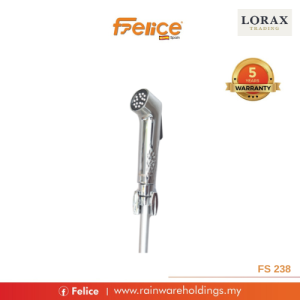 FS 238 Chrome Hand Bidet Set — a perfect blend of shine function with Single lever two-way tap and chrome finish