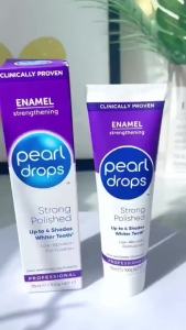 正品现货 贝嫂同款Pearl drops Toothpaste 倍洁丽牙膏 whitening toothpaste white Blue V Pearl Toothpaste