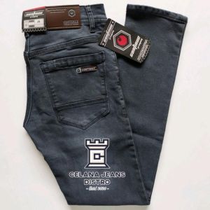 Celana Panjang Pria / Celana Jeans Pria / Celana Pensil Pria / Celana Jeans Pria Slim Fit / Celana Denim Pria / Ripped Jeans Pria / Celana Jeans Pria Bahan Ngaret Model Pensil Harga Termurah
