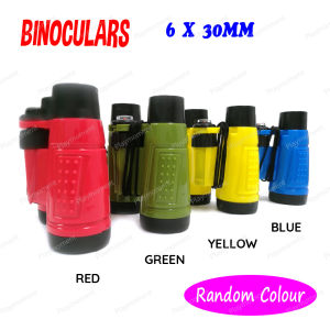 Binoculars Telescope Magnification Toy Optics Binocular for Kids 4x46 / 6x30 Teropong Kanak-kanak *Random Colour* (Ready Stock)