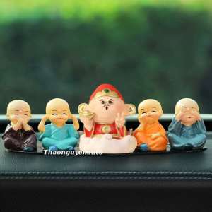 [Giá Sốc]Tượng Phật Mini .Tượng Phật Quan Âm-Như Lai-Ông Bụt-Thần Tài-Tứ Không Trang Trí Ô TÔ Bàn Làm ViệcNhà Cửa