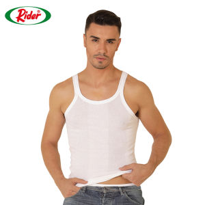 Rider Classic R123B Singlet Pria Putih isi 1 Pcs