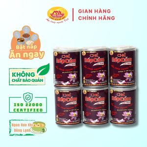 Chè nếp cẩm Minh Trung 240g - Chè Nếp Cẩm 6 (combo 6 lon)