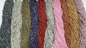 Natural Quartz / Jasper / Agate Slice Flat Round Beads / Heishi 6mm Thickness About 2mm