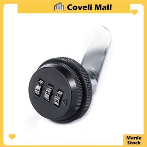3 Digital Combination Cabinet Lock Password Drawer Locks Cam Lock