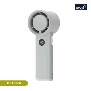 Avvic DQ229 Kipas Angin Mini Turbo Fan 100 Speed Handheld Fan Portable Rechargeable with Night Light