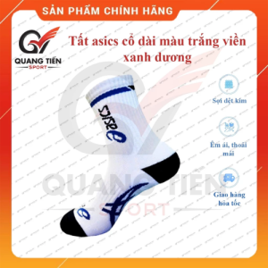 Tất thể thao ASICS cổ dài cao cấp