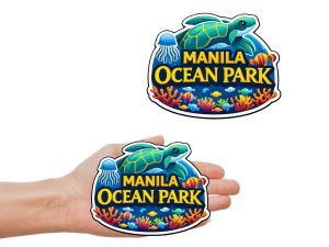 Travel MANILA OCEAN PARK Stunning magnets. Beautiful Art Lasting Memories Souvenir