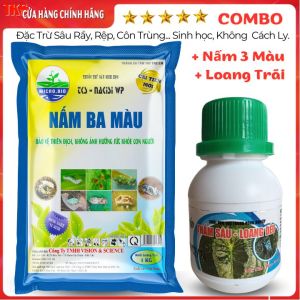 NẤM 3 MÀU  Và Siêu Loang Trãi  Trừ Rệp Sáp Côn Trùng - Combo