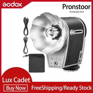 Godox Lux Cadet แฟลช Speedlite อุปกรณ์เสริมไฟถ่ายรูปย้อนยุคทริกเกอร์สำหรับ Canon Nikon Fujifilm Olympus กล้องโซนี่ Luxet Flash