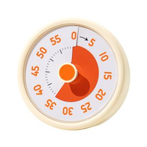 TEWUB Time Management Visual Timer 60 Minutes Silent Countdown Timer Multifunctiona Alarm Clock Kitchen Timer Kids Study