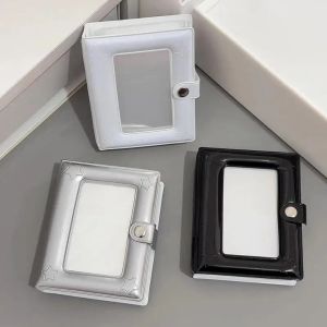 PLLEWY 3 Inch Photocard Holder Book 32 Pockets Star Chasing Photo Collection Mini Binder Premium Mirror Star Style Album Photo Organizer