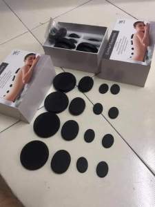 Hộp hấp đá nóng massage kèm 16 viên đá nóng có tách lẻ 16 viên đá nóng
