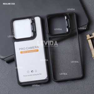 Case Clear Stand Ring Kamera Case Realme C63 Realme C61