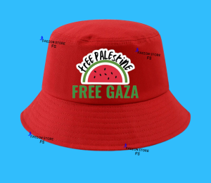 terbaru topi anak bucket palestina pakai tali topi ember kekinian untuk anak laki laki perempuan motif semangka umur 2-8 tahun
