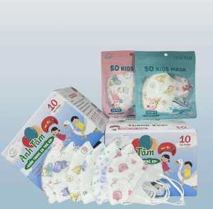 Khẩu Trang 5D Kids trẻ em anh tâm Cao Cấp - Bảo Vệ Bé Yêu Toàn Diện