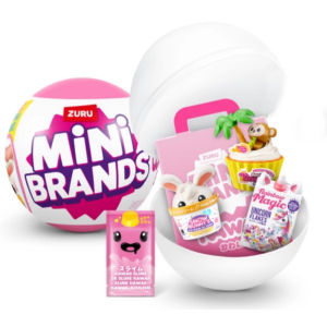 [SG Stock]Mini Brands Mini Minis Mini Fridge Playset | DIY Mini Food Making Toy with Surprise Collectible Capsule
