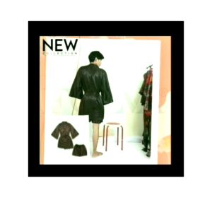 Baju tidur pria dewasa piyama kimono stelan satin pakaian pria terbaru 2022.