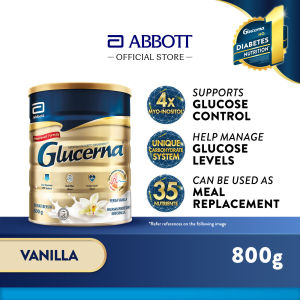 Glucerna Vanilla 800g Tin (Diabetes-Specific Formula)