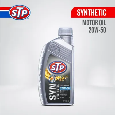 STP SYNTHETIC MOTOR OIL 20W-50 OLI MOBIL MESIN MATIC MANUAL SINTETIK