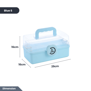 Easyhome.sg Large Capacity Medicine Storage Box / First Aid Organizer Box