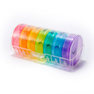 Plastic Pill Box | Weekly Storage Holders Pill 7 Day 2 Times a Day am pm Medicine Box Pill Tablet Capsule Storage Container Case Organizer for Health Care Medicine Pill