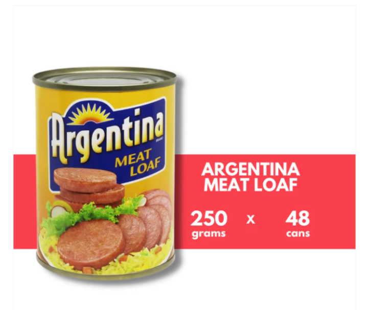Argentina Meat Loaf 250g (48 pcs) 1 Box Lazada PH