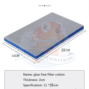 Aquarium 8d Filter Cotton Sponge Fish Tank Filter Media Foam Biochemical Cotton Can Be Reused