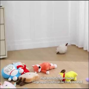 Toys Organization Doll Storage Childrens Plush Toy Transparent Storage Tube DIY Toy Organizer Halloween Kid Christmas Gift