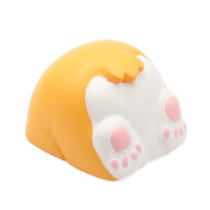 MILES Universal Cartoon Corgi Keycaps Animal Little Key Mechanical Keyboard Keycap Keyboard Modification DIY Crogi Butt Keyboard Cap For Mechanical Keyboard
