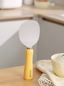 Magnetic Standing Rice Spoon – Suction Base – Non-Stick & Heat Resistant