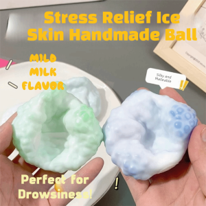 CNIWEN6 Super Soft beads Squeeze Toy Handmade Sticky Feel Stress Relief Ball Anti-stress Slow Rising Squishy Ball Toy