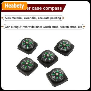 【2-3 days delivery】 Mini Wristband Compass Portable Detachable Compass Outdoor Camping Hiking Travel Emergency Survival Navigation Tool