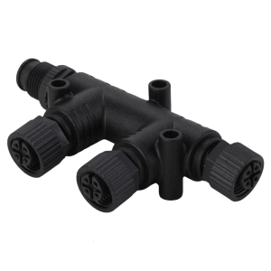 T Connector Multi Port Connector Easy Installation Waterproof T-Connector Universal for NMEA 2000 Networks