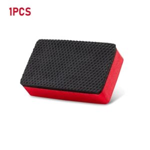 2/4pcs Universal Car Cleaning Eraser Clay Stick Pad Sponge Block Waxing Polishing Pad Car Cleaning Tool Car Detail Cleaning Accessories
