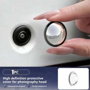 Aitemay 360° Car Camera Lens Protector – 4Pcs 9H Explosion-Proof Anti-Fog & Waterproof Anti Scratch Ultra Transparent Fits 99% Cars