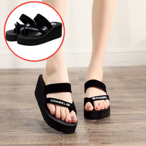 Free Shipping Mid-Heel Casual Beach Sandals for Women Womens Shoes Womens Flip-Flops Womens Summer Fashion Sandals for Outdoor Wear.