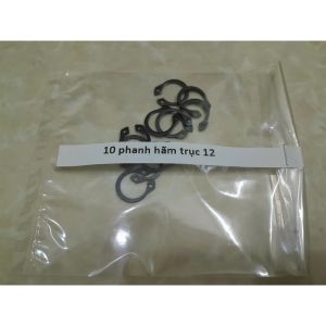 <10 cái> phanh trục 14+12 phe gài trục (phanh phi 13mm gài trục 14+ phanh phi 11 gài trục 12 mm> gài chặn cánh nước máy bơm nước 125w150w+200w+250w