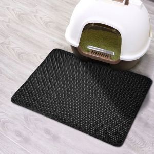 Double layer cat litter pad cat litter mat easy to carry cat litter pad splash-proof washable non-slip Fast delivery