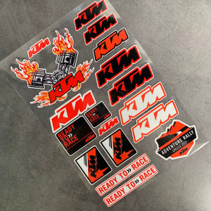 For KTM Duke 390 790 1290 Super Duke R Motorcycle Sticker Universal Body Modification Sticker Helmet Decorative Reflective Sticker Motorcycle Accessories