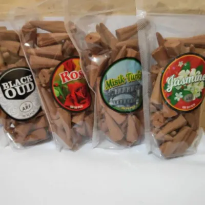 BUKHUR KERUCUT AROMATERAPI WANGI RANDOM ISI 50 PCS