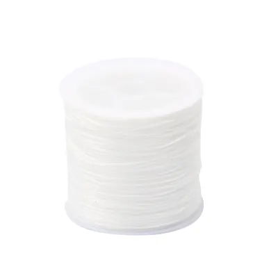 8/46 Mét/cuộn Dây Pha Lê Đàn Hồi Linh Hoạt Nhiều Màu 0.7Mm Dây Căng Hạt Pha Lê Tự Làm Để Làm Trang Sức Phụ Kiện Vòng Cổ Vòng Tay Tự Làm