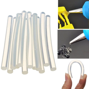 20W 110-240V Hot Melt Glue Gun Glue Gun Heavy Duty Electric Heating Melt Glue Gun Hot Melt Glue Sticks Prevent Burns Safety