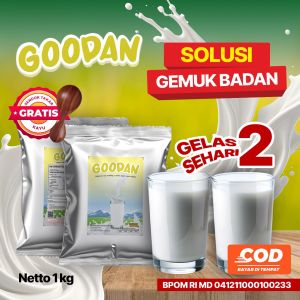 Susu Kambing Etawa GOODAN Penggemuk Badan Susu Gemuk Badan Penambah Berat Badan Bukan Susu Etawalin Weight Herba Etawanesia Flyon Penggemuk Badan Penambah Berat Badan