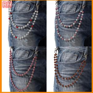 🔥🔥🔥ranghe Hip-Hop Quần Chuỗi Chất Lượng Cao Bóng Hạt Eo Chuỗi Đơn Giản Quần Jean Chuỗi Thời Trang Quần Chuỗi Quần Áo Phụ Kiện Quà Tặng