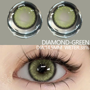 🧚♀️Astin SHOP🧚♀️【COD】 1 คู่ DIAMOND series 💜 คอนแทคเลนส์นำเข้าเกาหลี (ขายดี ขายดีที่สุด) 🔥 ตาโต ตาหวาน บิ๊กอายเกาหลี น่ารัก 🔥 ตาตุ๊กตา