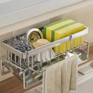 Kệ Rổ Inox Đựng Dụng Cụ Rửa Chén 2 Phân Loại | Kệ Bồn Rửa Cao Cấp Khay Hứng Nước Gọn Đẹp Nhà Bếp