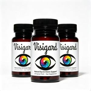 Visigard Natural Eye Vision Support Capsules 30 Vegetarian Capsules Herb Blend For Digital Screen Eye Care