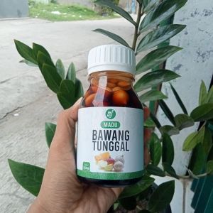 Madu Bawang Tunggal Bj 350gr | Madu Bawang Lanang Asli